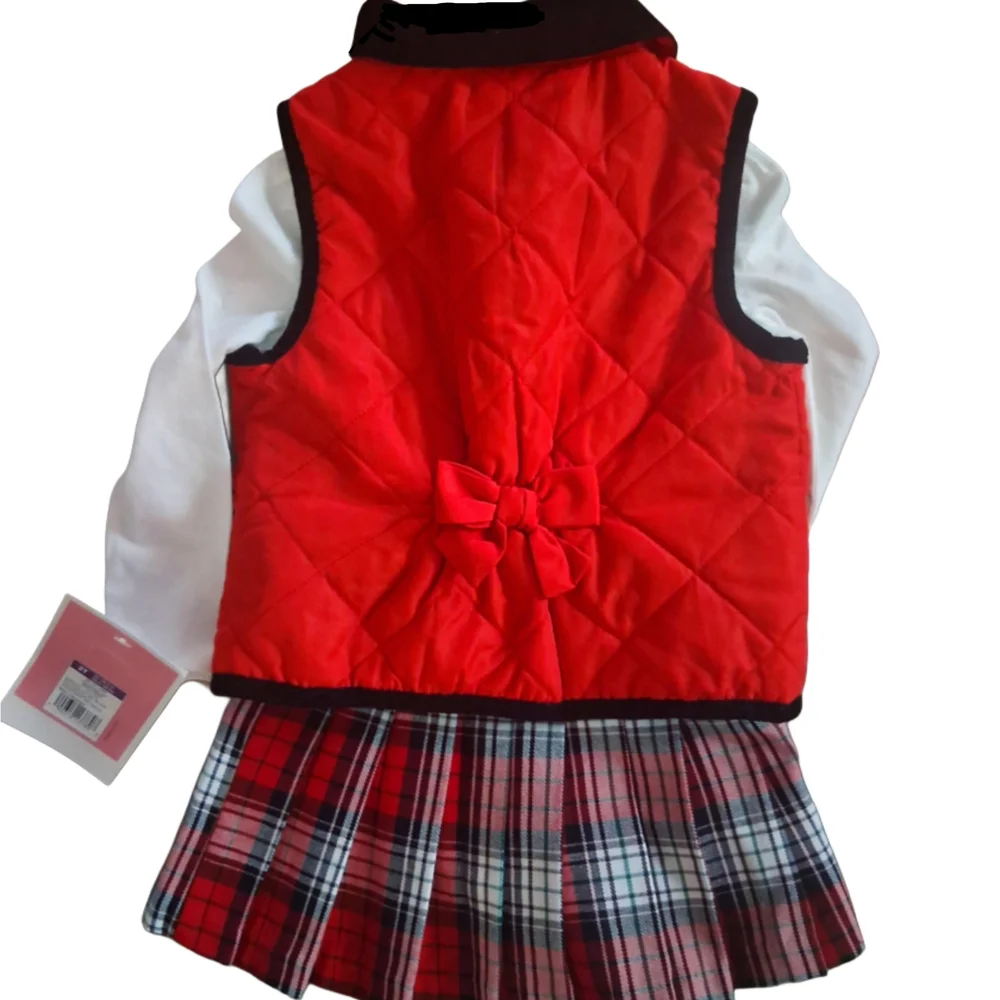 OshKosh B'gosh Red and Black Plaid Kids Costume
